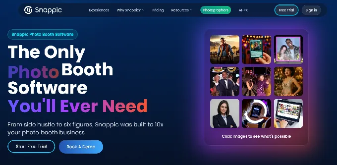 2. Snappic: Best for Enterprise Operators Running Multi-Format Brand Activations