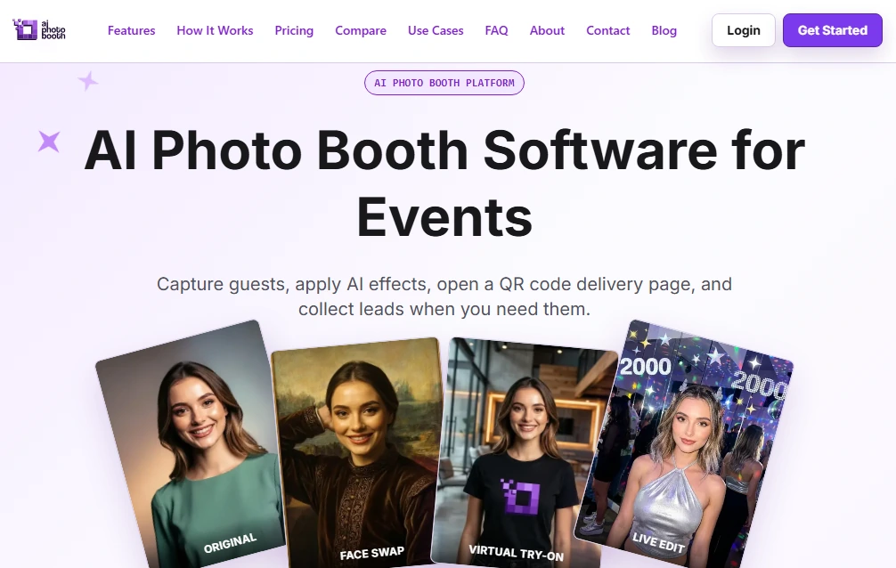 7. AI PhotoBooth: Best for Pay-Per-Use AI Photo Experiences With No Monthly Subscription