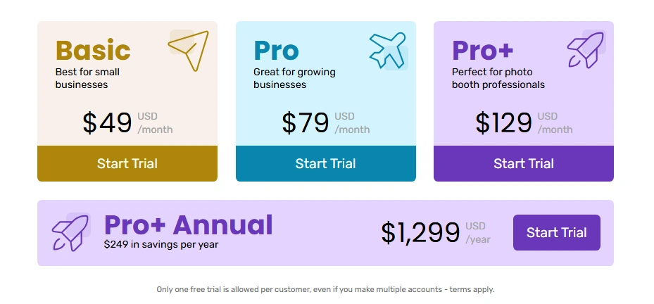 6. Booth.Events: Best for Growing Photo Booth Businesses With AI and DSLR Quality at Competitive Pricing