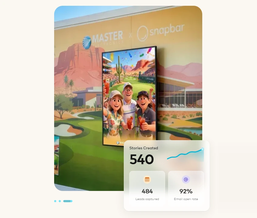 2. Snapbar — Best for Large-Scale Brand Activations Without Hardware
