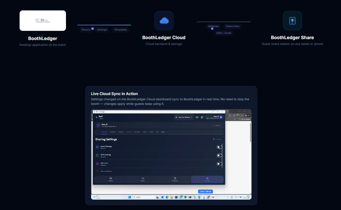 7. BoothLedger: Best New AI-Powered Option at Entry-Level Pricing