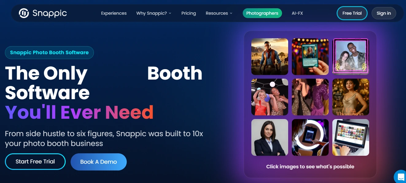3. Snappic - Best for Multi-Format Booth Fleets and AI-Driven Activations