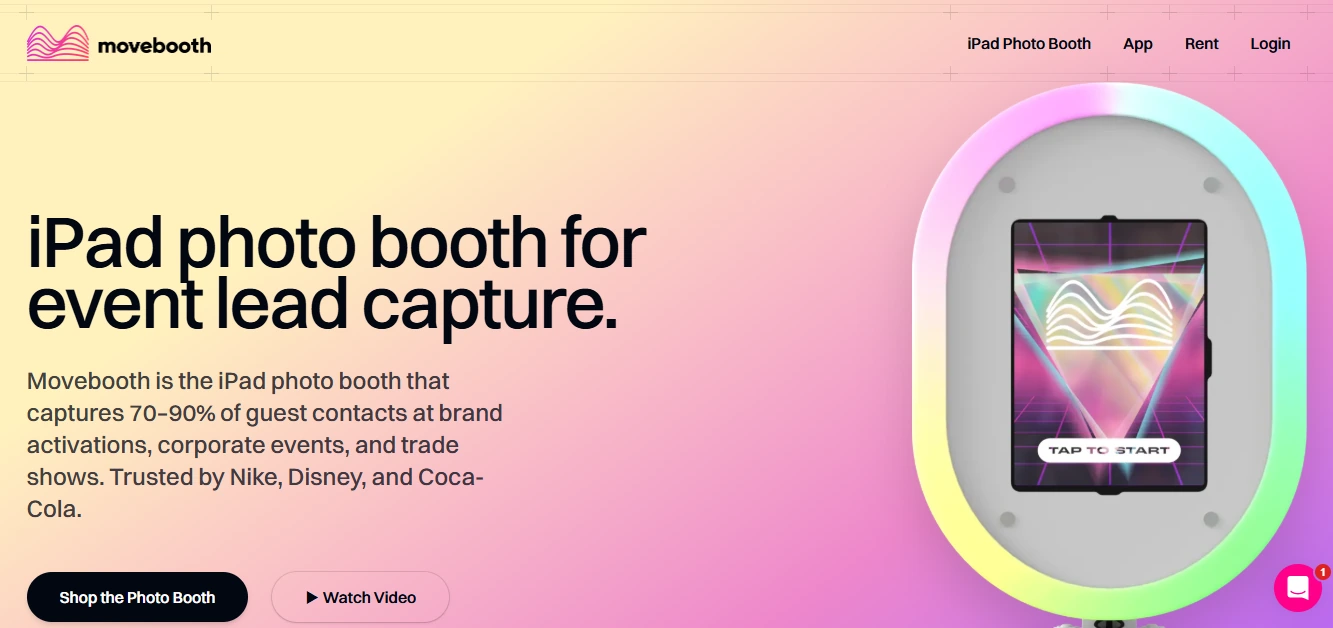 4. Movebooth - Best for In-House Brand Teams Running Retail Activations