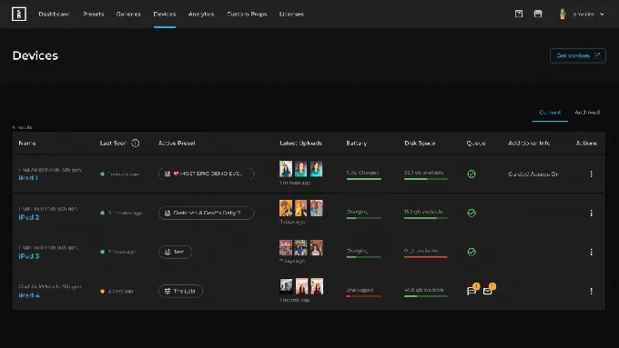 Built for Drop-Off Events: Intuitive Operation and Remote Management