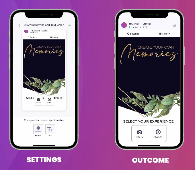 Template design and branding depth