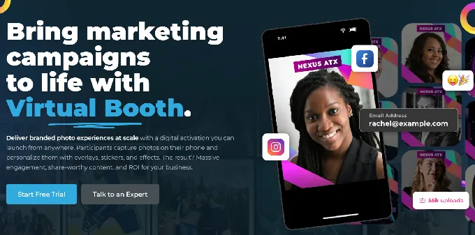 Virtual Booth: Reach Beyond Physical Events