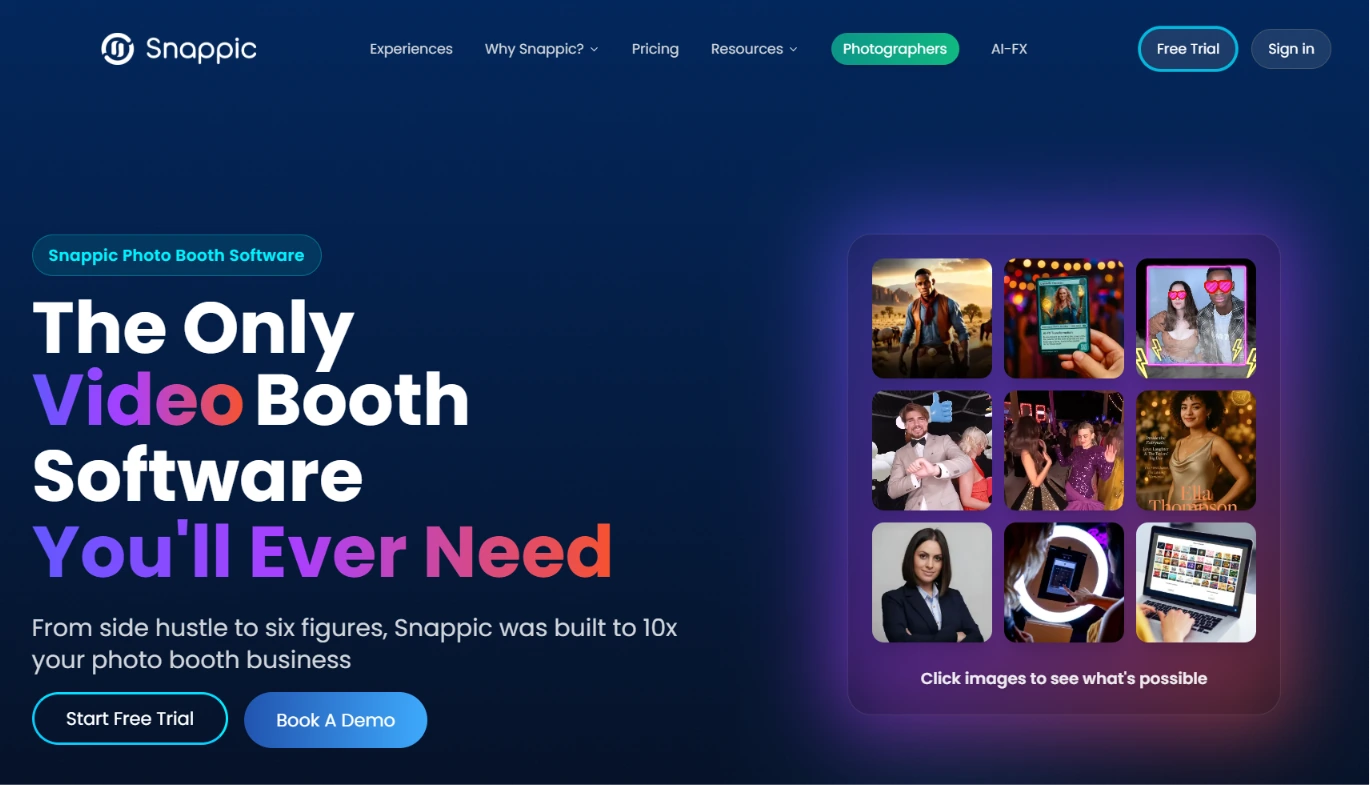 2. Snappic: Best Alternative for Multi-Format Booth Portfolios at Enterprise Scale
