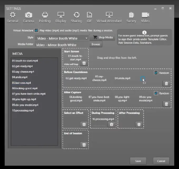 Booth modes and creative range