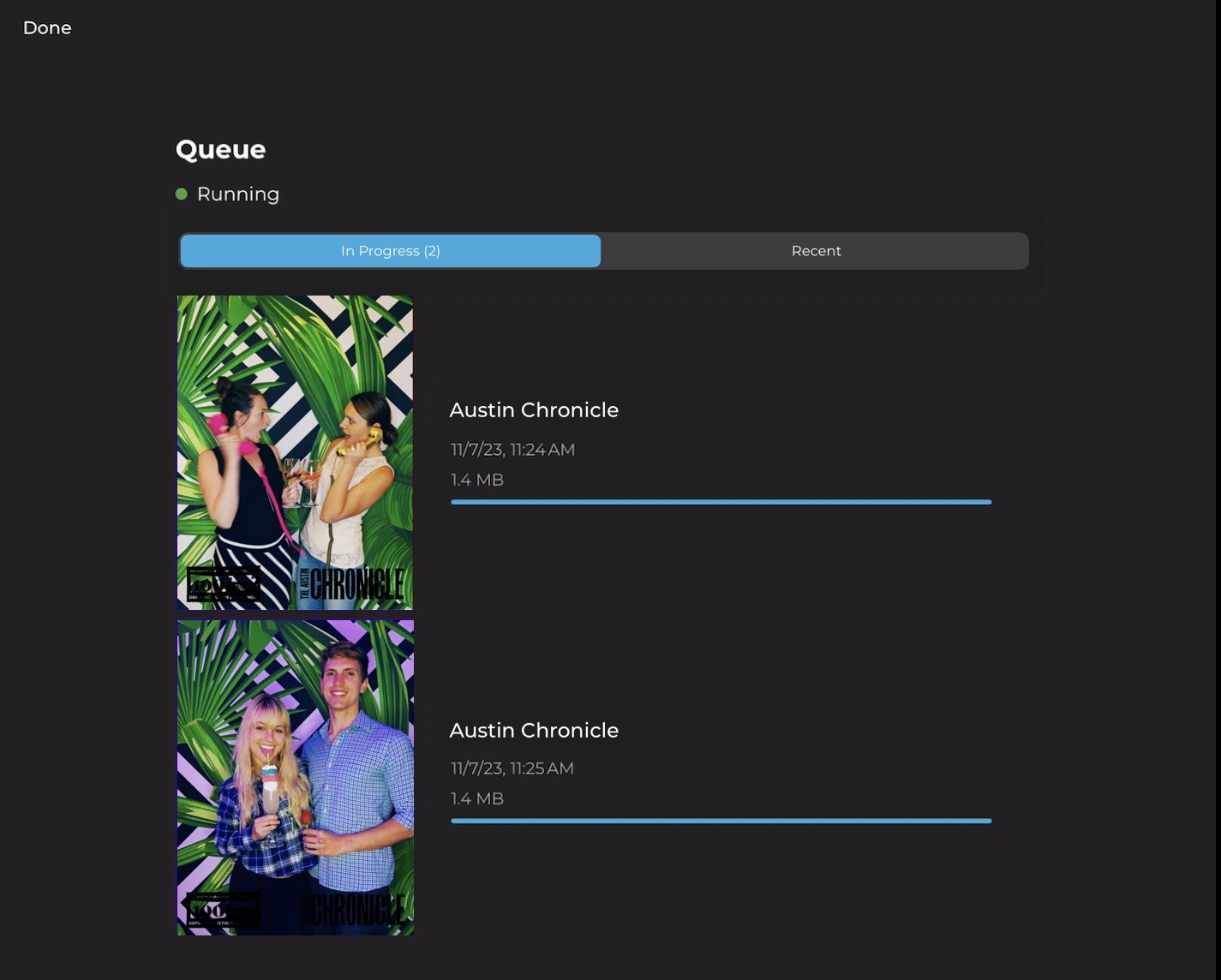 Touchpix dominates 360 video booths