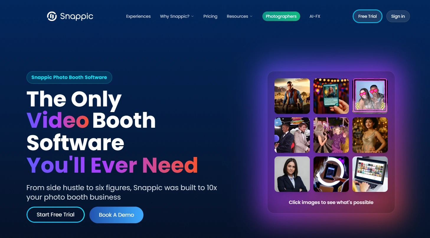 2. Snappic — Best Alternative for Multi-Format Booth Operations at Scale