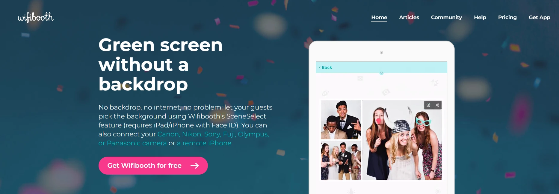 6. Wifibooth — Best Alternative for Focused DSLR Photo Booth Delivery