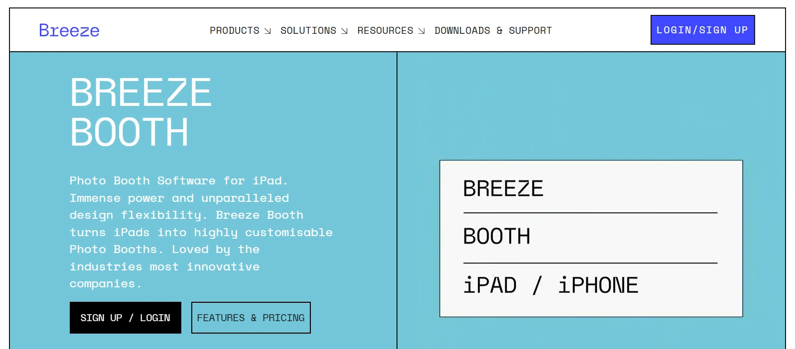 7. Breeze Booth — Best Alternative for Running Real Events Before Subscribing