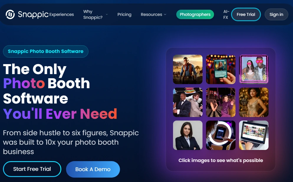 2. Snappic — Best for Managing Multi-Format Booth Fleets Across Events