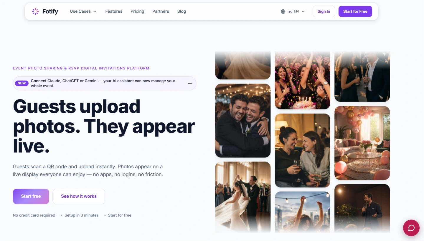 2. Fotify — Best Alternative for Enterprise and Corporate Event Photo Sharing