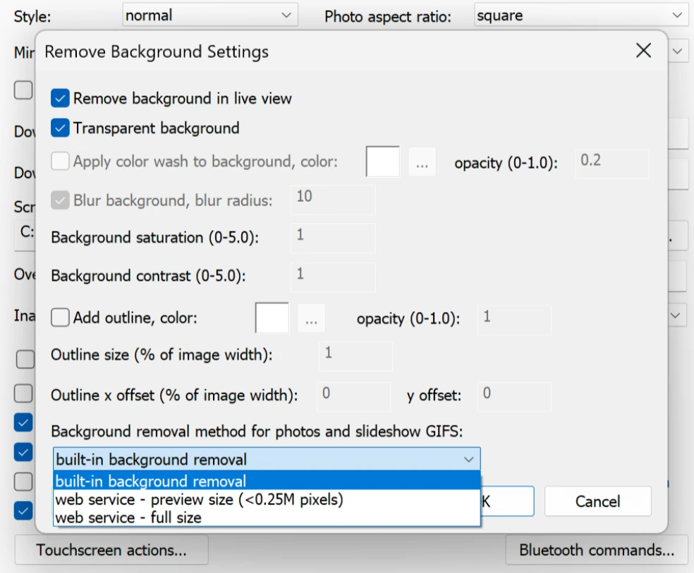 AI effects and image processing