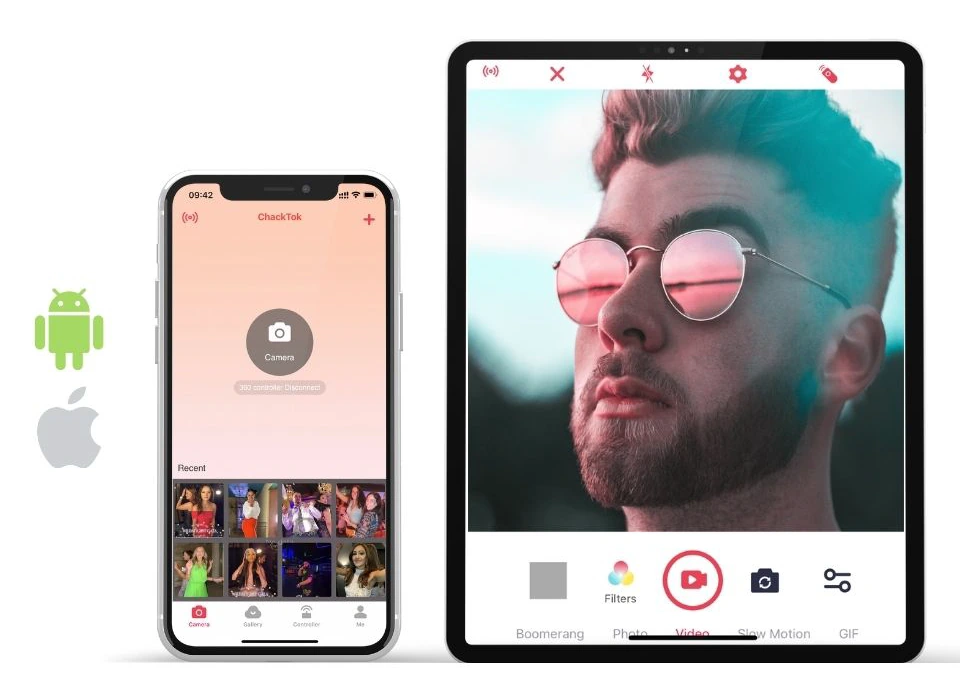 ChackTok supports more devices and cameras