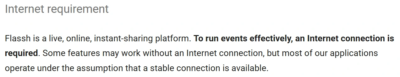 Offline reliability and connectivity