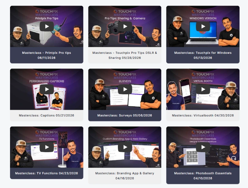 Touchpix dominates 360-degree and multi-format booths