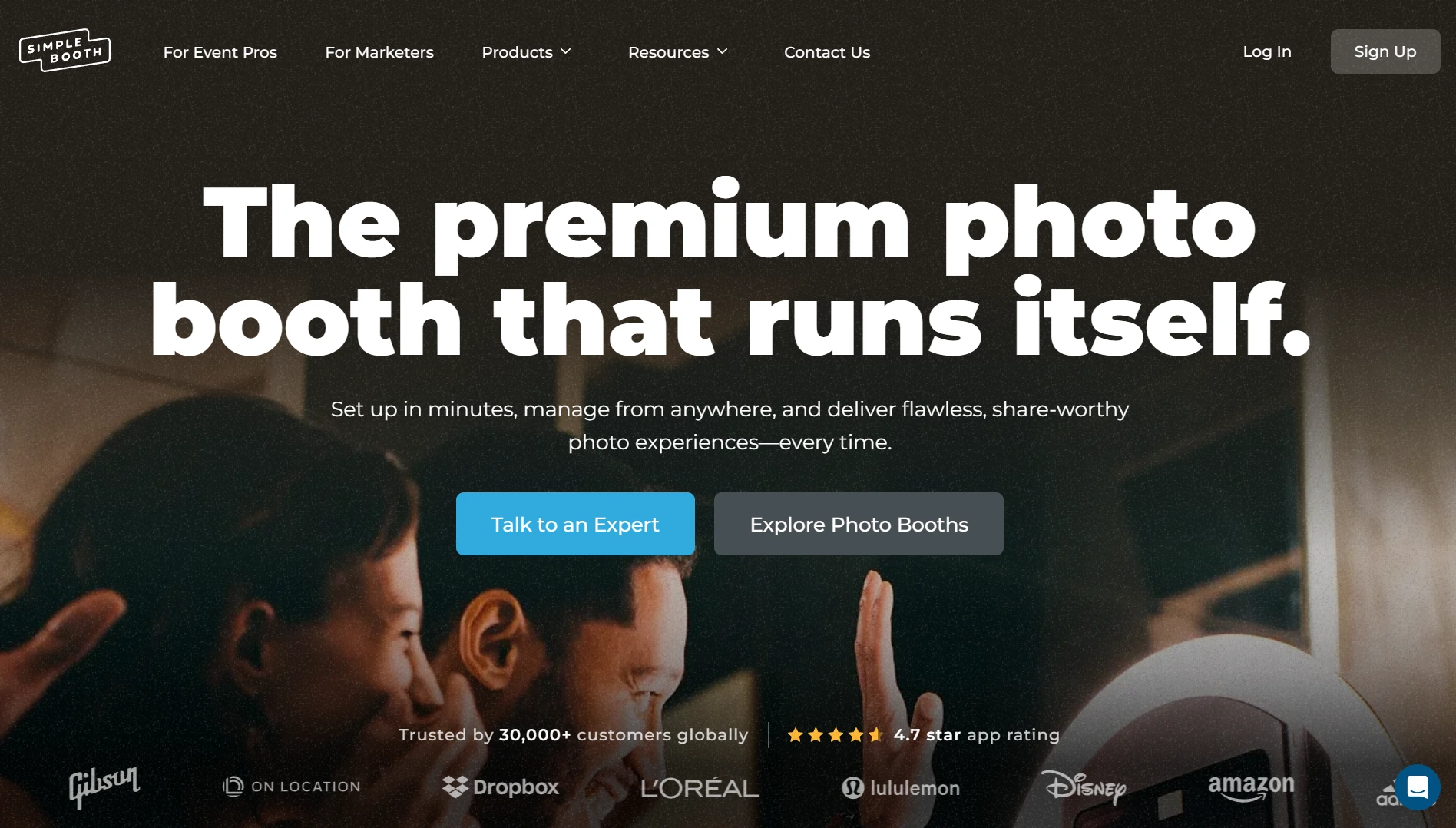 1. Simple Booth, Best Alternative for Hardware-Integrated Photo Booth Experiences