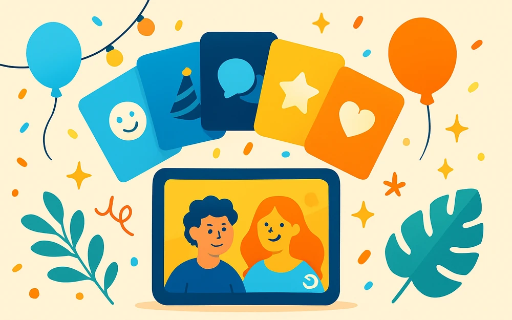 A fan of photo booth app screens shown as alternatives to Gifyyy